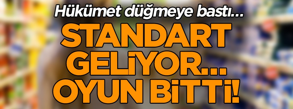 Hükümet düğmeye bastı! Tüketicinin yanıltılmasının önüne geçilecek