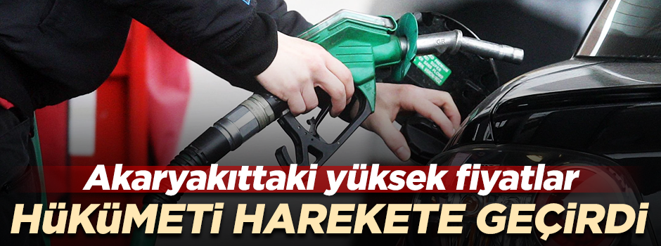 Hükümet harekete geçti: Akaryakıtta ÖTV düzenlemesi
