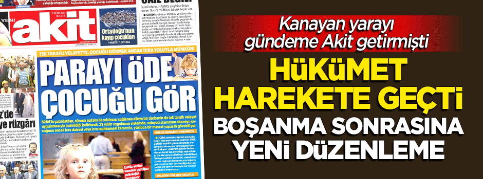 Hükümet harekete geçti! Boşanma sonrasına yeni düzenleme