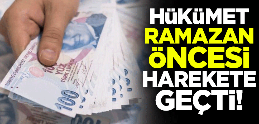 Hükümet Ramazan öncesi harekete geçti! 183 milyon lira dağıtılacak
