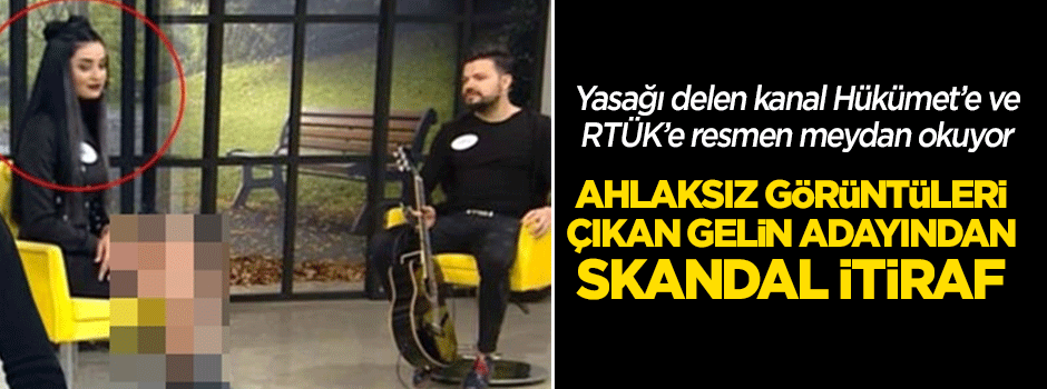 Hükümet'e ve RTÜK'e meydan okuyorlar! İzdivaç'ta skandal itiraf