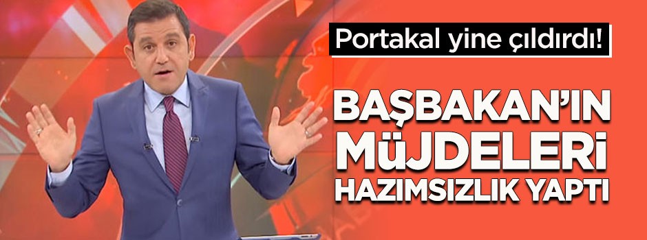 Hükümet'in verdiği paket Portakal'ı çıldırttı!