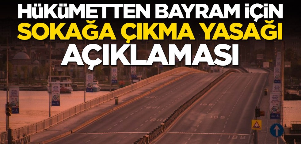 Cumhurbaşkanlığı Sözcüsü İbrahim Kalın'dan bayram için sokağa çıkma yasağı açıklaması