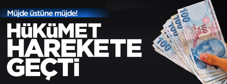 Emeklilere müjde üstüne müjde!