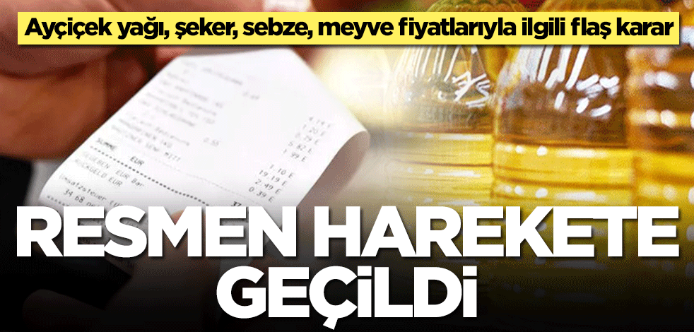 Hükümetten fahiş fiyat artışları için bomba adım! Ayçiçek yağları...