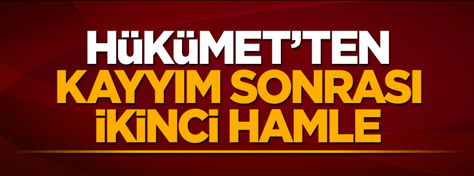 Hükümet'ten kayyım atamaları sonrası yeni hamle
