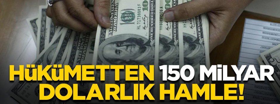 Hükümetten tarımda 150 milyar dolarlık dev hamle!