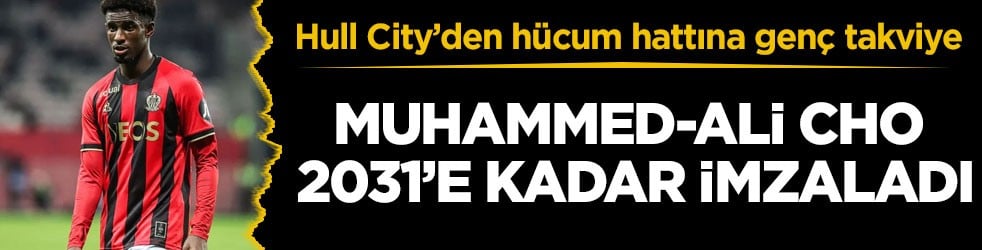 Hull City’den hücum hattına genç takviye! Muhammed-Ali Cho 2031’e kadar imzaladı