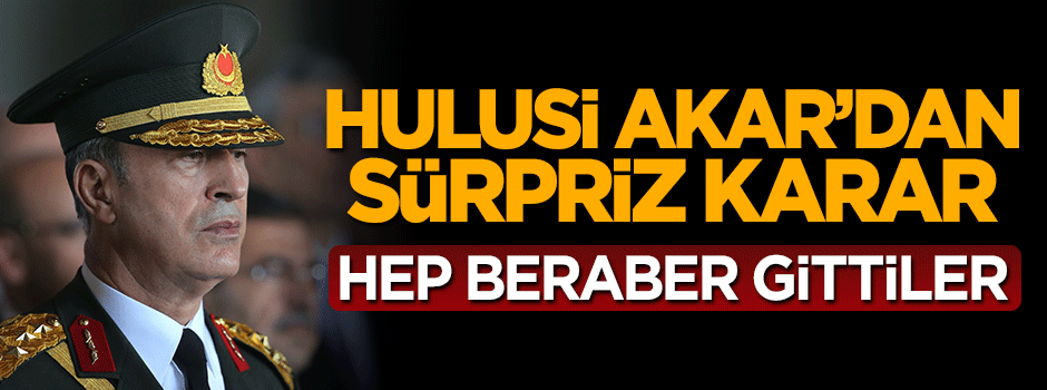 Hulusi Akar operasyon bölgesi Şırnak'a gitti