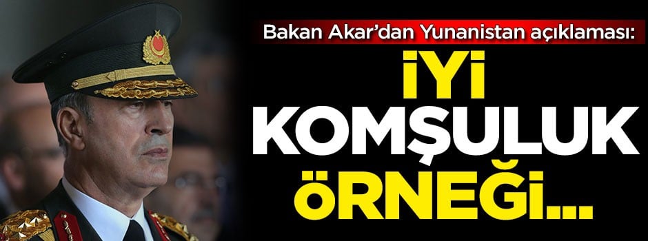 Hulusi Akar'dan 2 askerle ilgili açıklama!