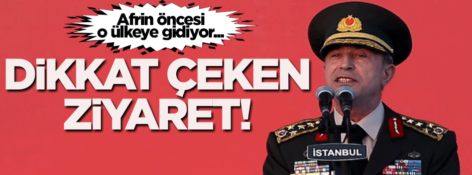 Hulusi Akar'dan dikkat çeken ziyaret!