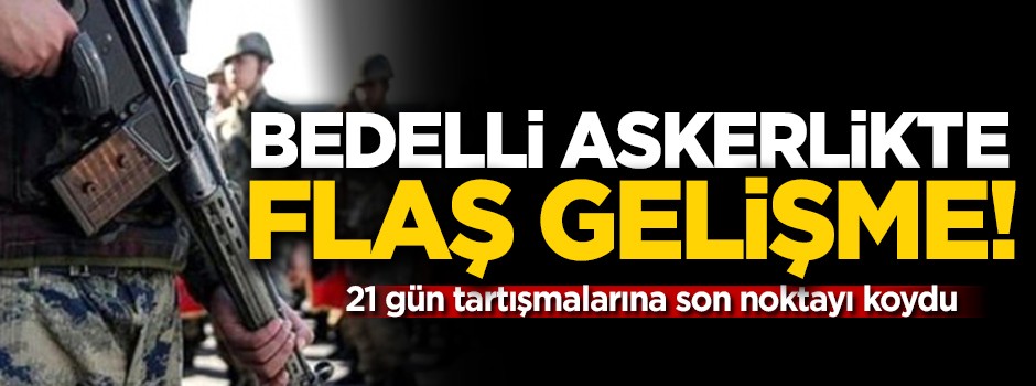 Hulusi Akar'dan flaş bedelli askerlik açıklaması!