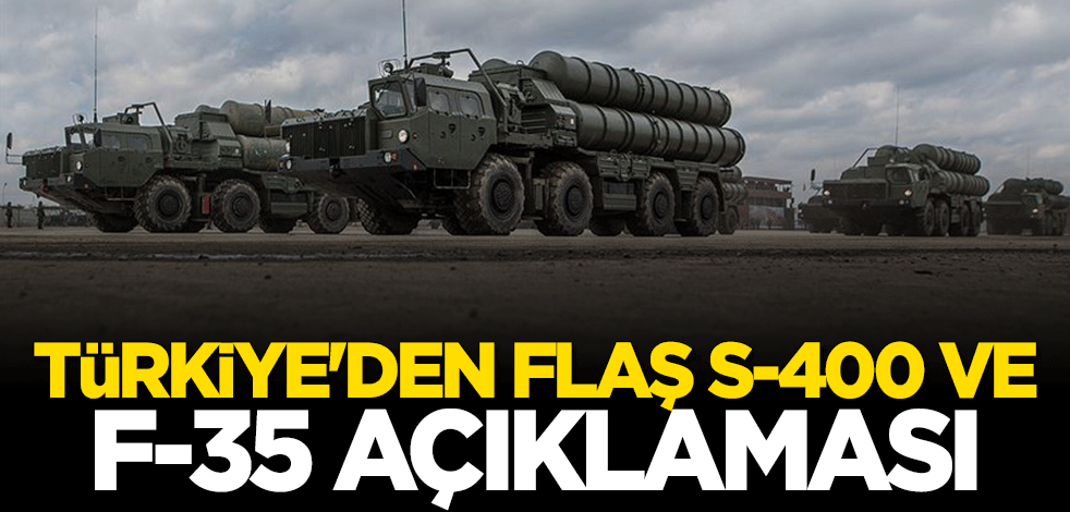 Hulusi Akar'dan flaş S-400 ve F-35 açıklaması