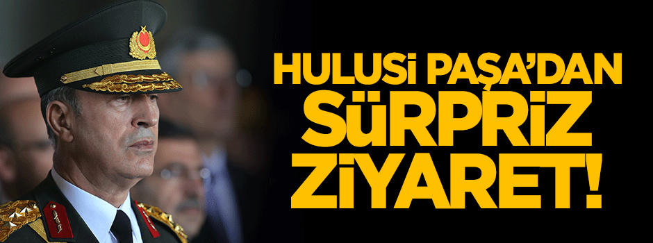 Hulusi Akar'dan Ömer Halisdemir'in ailesine ziyaret