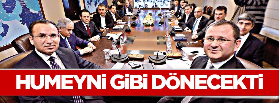 Humeyni gibi dönecekti