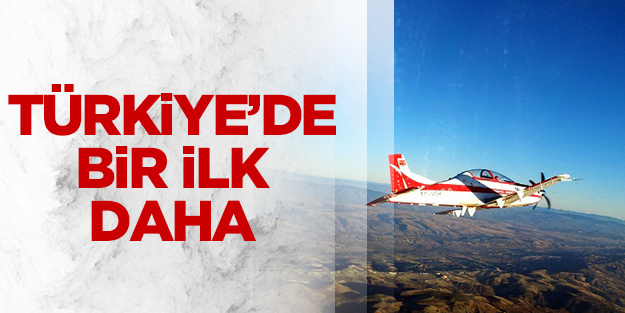 Hürkuş ilk kez havalandı