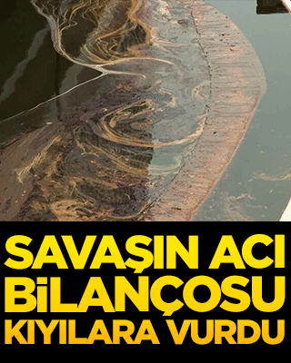 Hürmüz Boğazı'nda büyük çevre felaketi! Savaşın acı bilançosu kıyılara vurdu!