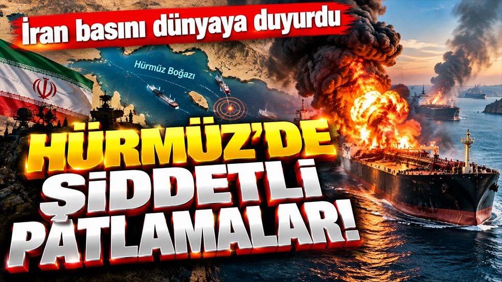 Hürmüz Boğazı’nda şiddetli patlamalar! İran basını: Tankerler mayınlara çarptı