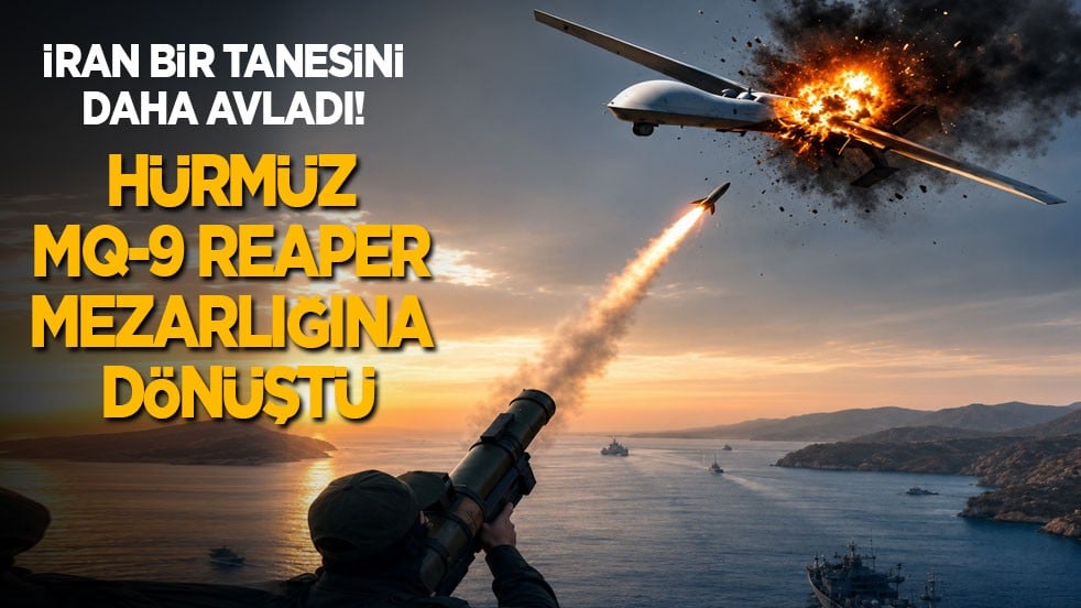 Hürmüz, MQ-9 Reaper mezarlığına dönüştü! İran bir tanesini de bugün avladı