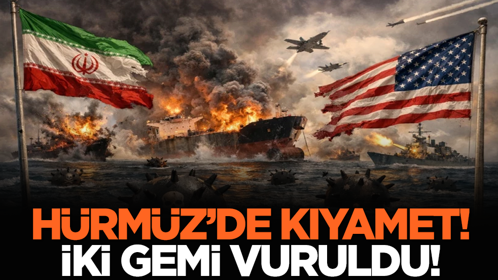 Hürmüz’de kıyamet! İki gemi vuruldu!