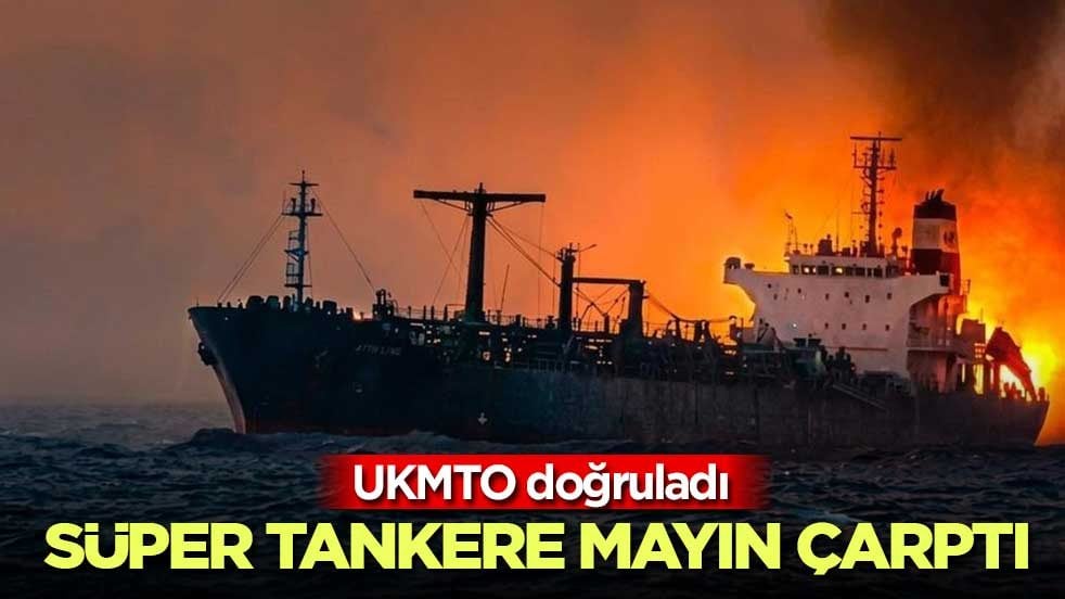 Hürmüz’den çıkan tanker vuruldu: Gemide yangın çıktı