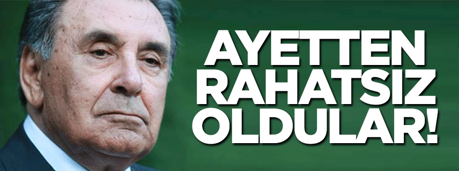 Hürriyet'in ayet rahatsızlığı!