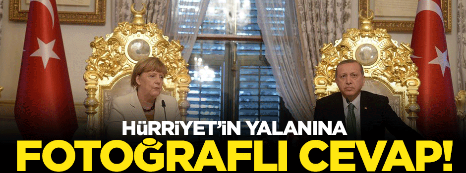 Hürriyet'in yalanına fotoğraflı cevap!