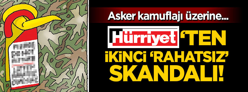 Hürriyet'ten bir skandal daha!