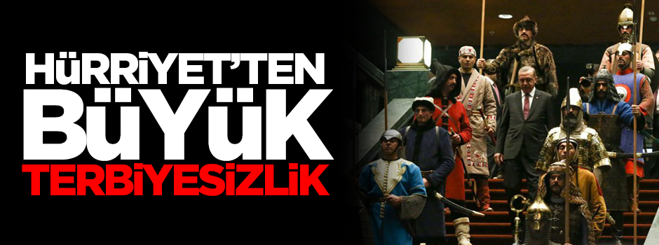 Hürriyet'ten bir terbiyesizlik daha