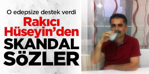 Hüseyin Aygün'den edepsiz gazeteciye destek