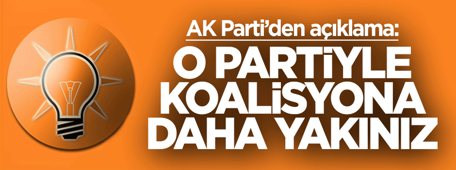 Hüseyin Çelik'ten koalisyon açıklaması