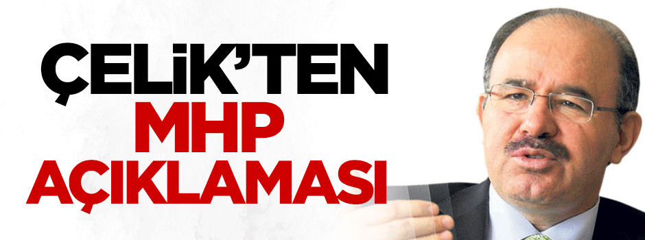 Hüseyin Çelik'ten MHP açıklaması