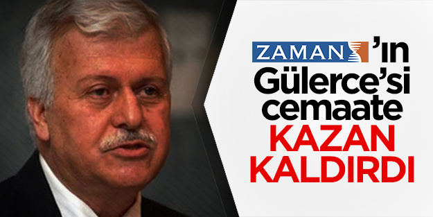 Hüseyin Gülerce cemaate kazan kaldırdı