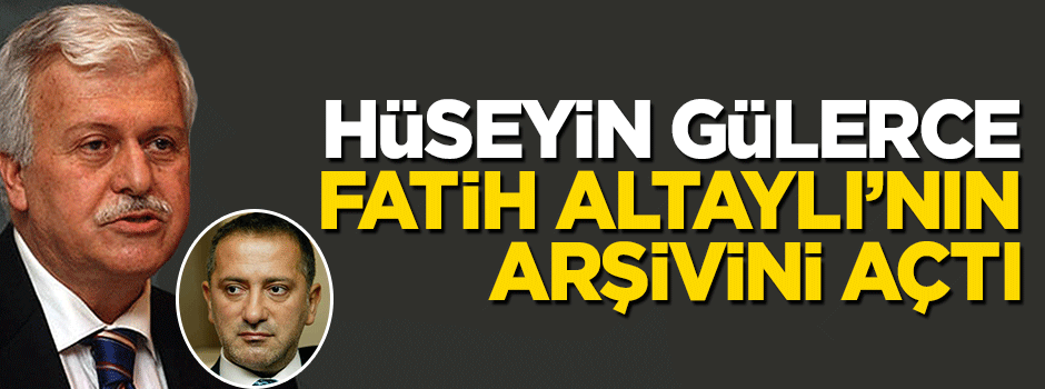 Hüseyin Gülerce Fatih Altaylı'nın arşiv yazılarını paylaştı