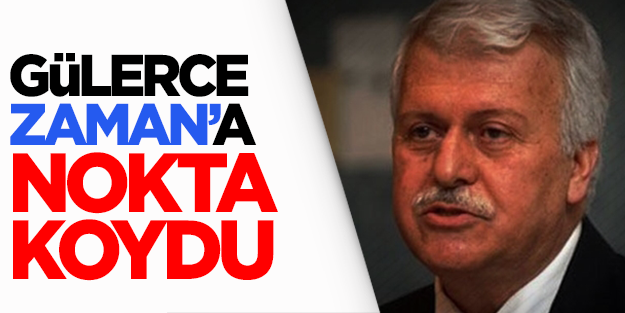 Hüseyin Gülerce Zaman'dan istifa etti