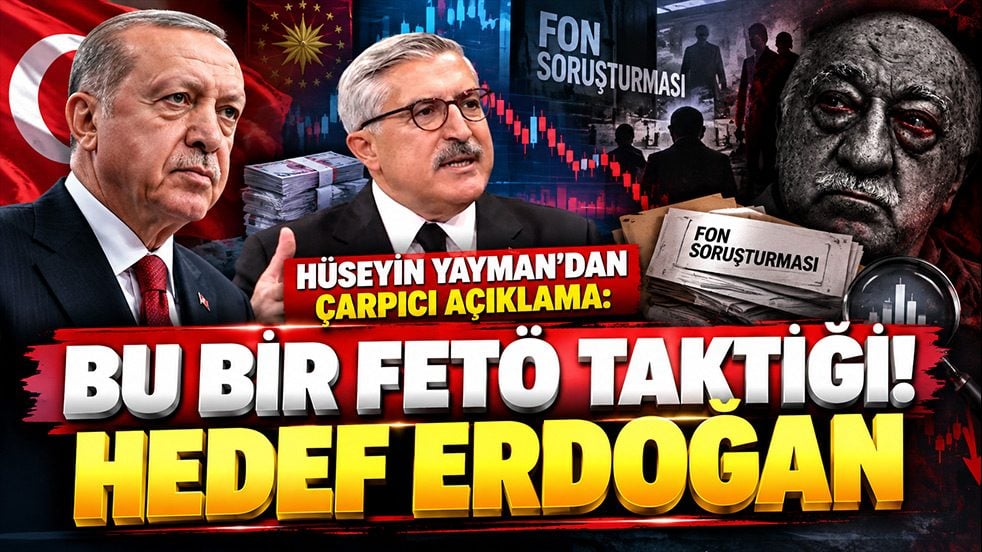 Hüseyin Yayman’dan çarpıcı açıklama: BU BİR FETÖ taktiği! Hedef ERDOĞAN