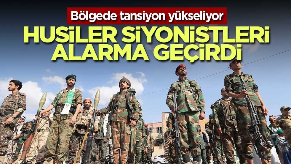 Husilerin ilerleyişi siyonistleri alarma geçirdi