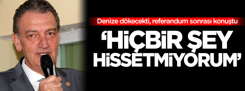 Hüsnü Bozkurt'tan referandum açıklaması
