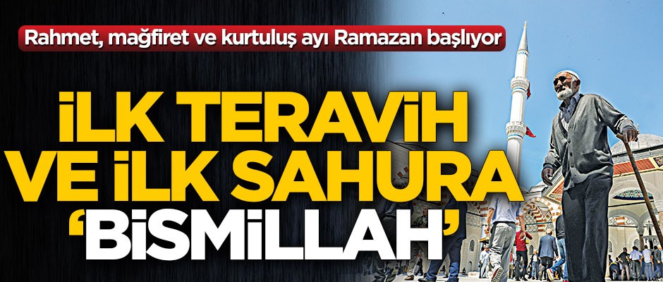 Huzur ve bereket ayı başlıyor