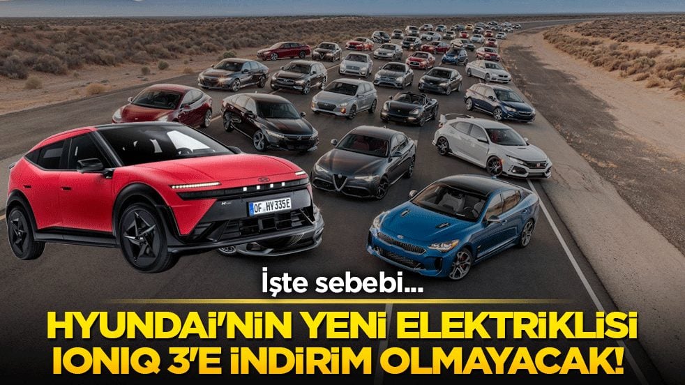 Hyundai'nin yeni elektriklisi IONIQ 3'e indirim olmayacak! İşte sebebi...