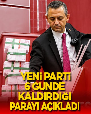 IBAN atan Yeni Parti, 6 günde milletten kaldırdığı parayı açıkladı