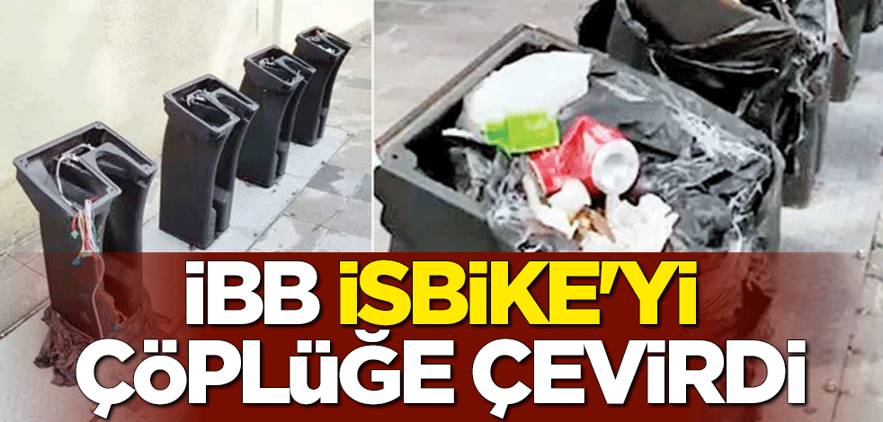 İBB, İSBİKE'yi çöplüğe çevirdi