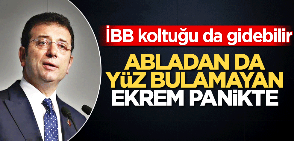 İBB koltuğu da gidebilir! Abladan da yüz bulamayan Ekrem panikte