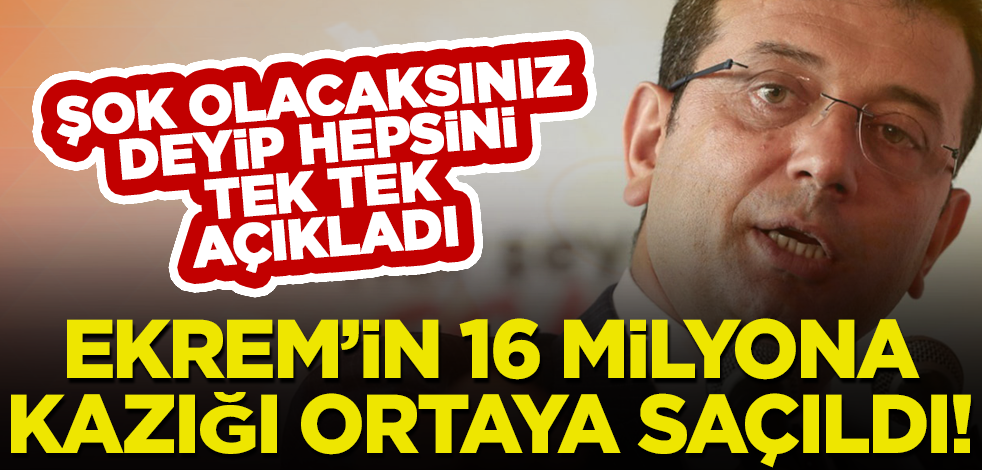 Ekrem İmamoğlu'nun gerçekleri ortaya çıktı!