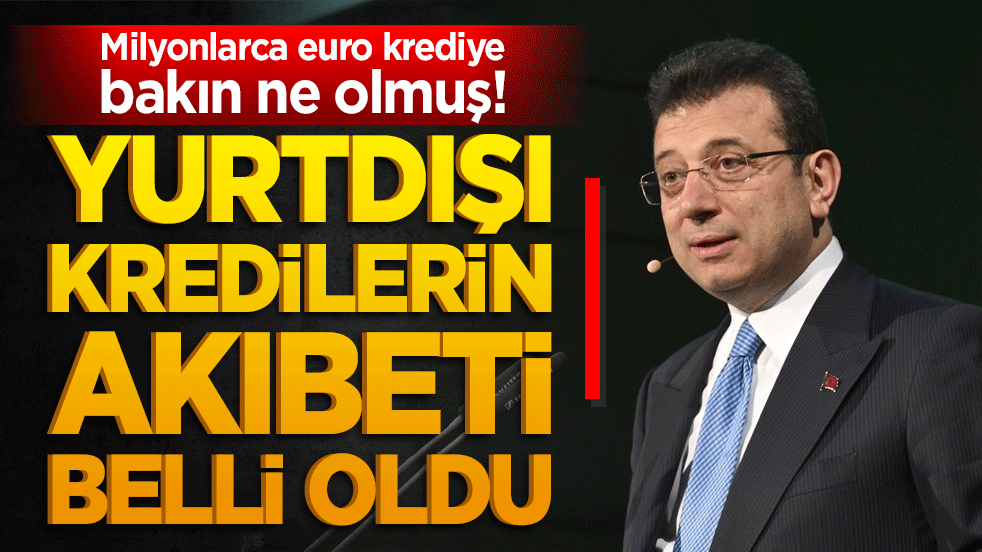 İBB ve İSKİ’de kredi iddiası! Yurt dışı paraları havuza mı aktardılar?
