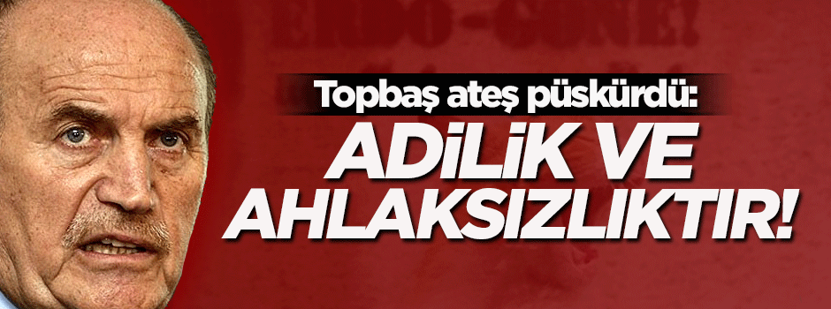 İBB'deki dergi skandalının ardından Topbaş ateş püskürdü!