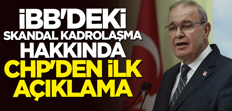 İBB'deki PKK'lılar hakkında CHP'den skandal açıklama! İnkar etti