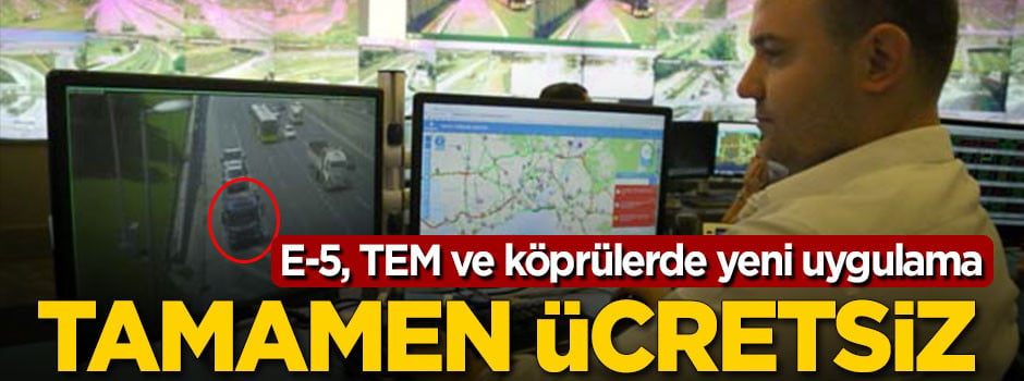 İBB'den yolda kalanlara ücretsiz çekici hizmeti