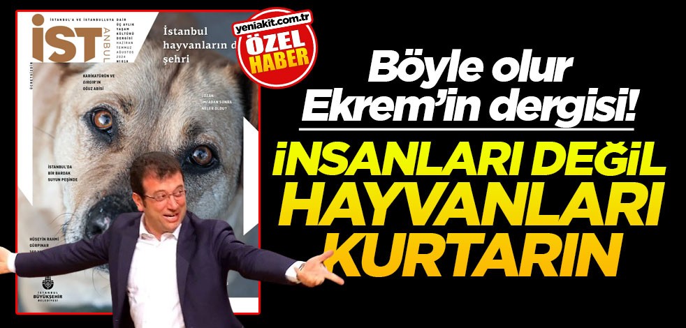 İBB’nin İST dergisinde skandal ifadeler