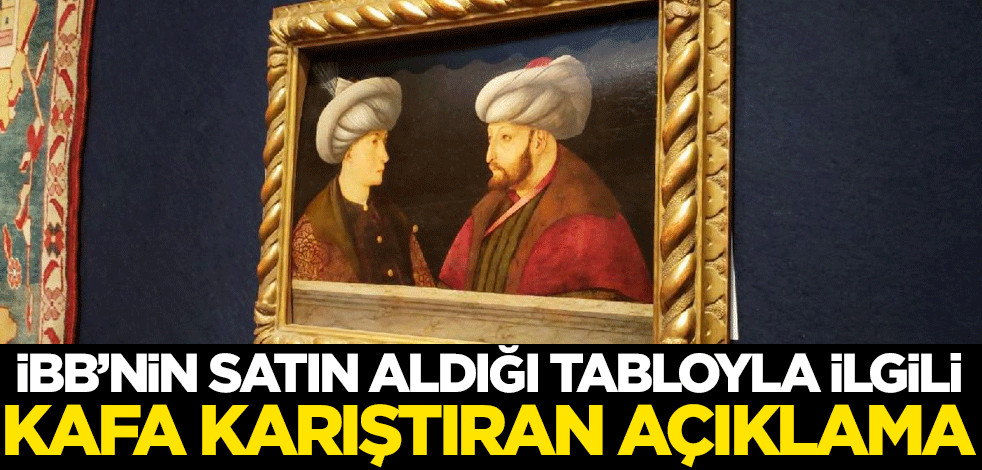İBB'nin satın aldığı tabloyla ilgili Murat Bardakçı'dan kafa karıştıran açıklama